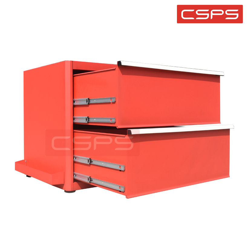 Tủ dụng cụ CSPS 91cm - 02 hộc kéo màu đỏ VNGS3661BC12