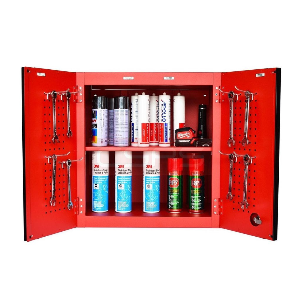 Tủ dụng cụ treo tường CSPS W61 x H61cm - 01 ngăn màu đỏ VNWC061H61A1BC1