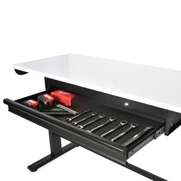 Bàn điều chỉnh chiều cao bằng điện CSPS 168cm màu trắng VNET168XDBB1XW