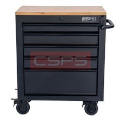 Tủ dụng cụ CSPS 76cm - 05 hộc kéo nâng hạ tay cầm đen VNLC07605BB3M