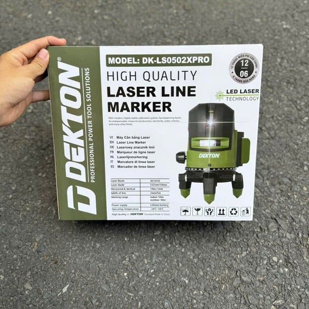 5 TIA XANH LED SIÊU SÁNG ĐÈN LASER DEKTON DK-LS0502XPRO