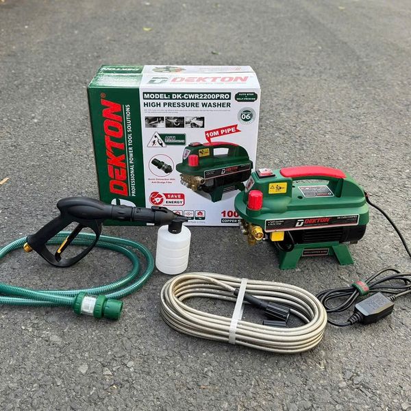 1350W 110BAR Máy rửa xe DEKTON DK-RX3001