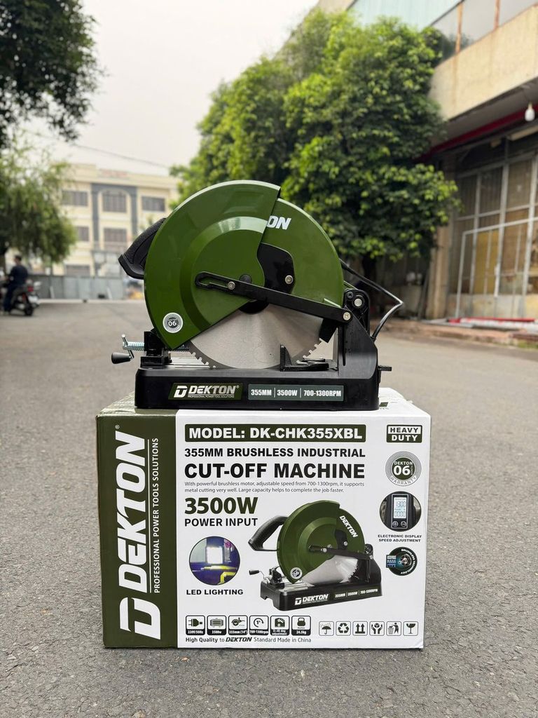 355MM Máy Cắt Hợp Kim Không Chổi Than DEKTON DK-CHK355XBL