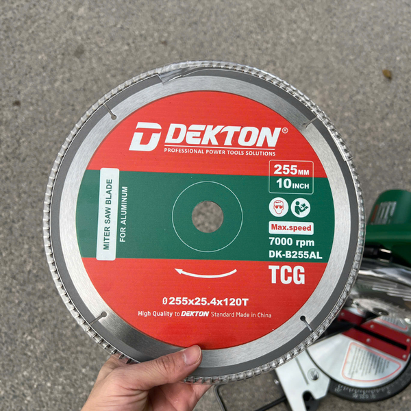 120 răng lưỡi cắt nhôm DEKTON DK-B255AL