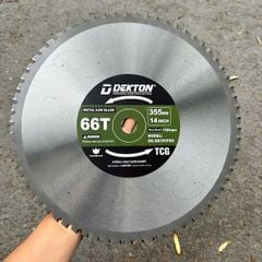 355mm / 1500RPM / 66T - Lưỡi cắt hợp kim đa năng (chất lượng cao) DEKTON DK-SB355PRO