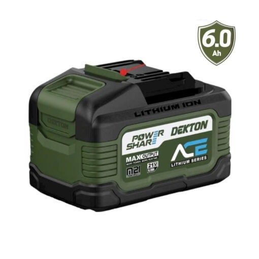 6.0Ah / 21V / Dòng xả max 120A - Pin DEKTON M21-B6120PROMAX