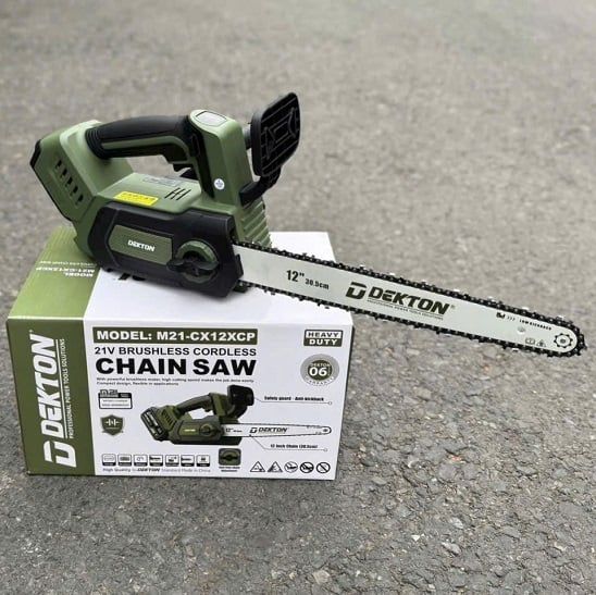 12 inch / 21V - Máy cưa xích 12 inch DEKTON M21-CX12XCP