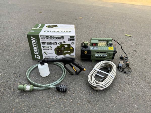 790W - 80BAR Máy rửa xe áp lực DEKTON DK-CWR2200XMAX