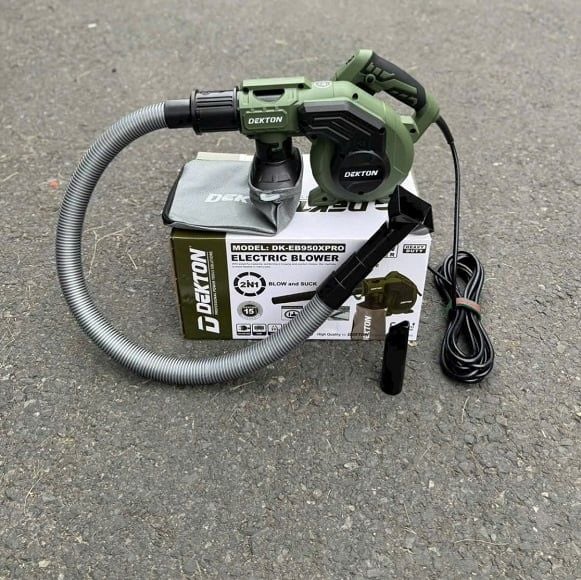950W Máy thổi hút bụi đa chế độ (xám) DEKTON DK-EB950PRO