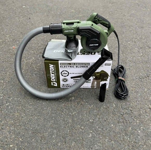 950W Máy thổi hút bụi đa chế độ (olive) DEKTON DK-EB950XPRO