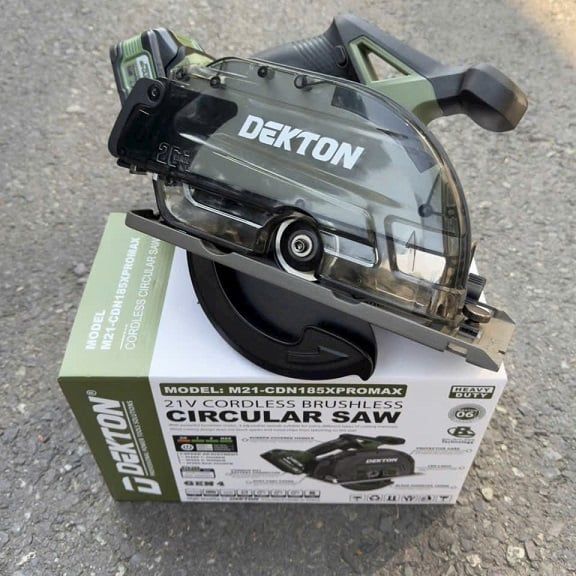 185mm - 21V Máy cắt kim loại 185mm DEKTON M21-CDN185XPROMAX