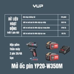 20V 3 CẤP CHỈNH LỰC ĐẦU KHẨU 1/2