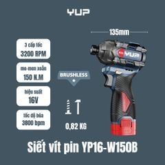 16V 3 CẤP CHỈNH LỰC CÓ BÚA Jiangsu YUP YP16 W150B-THAN