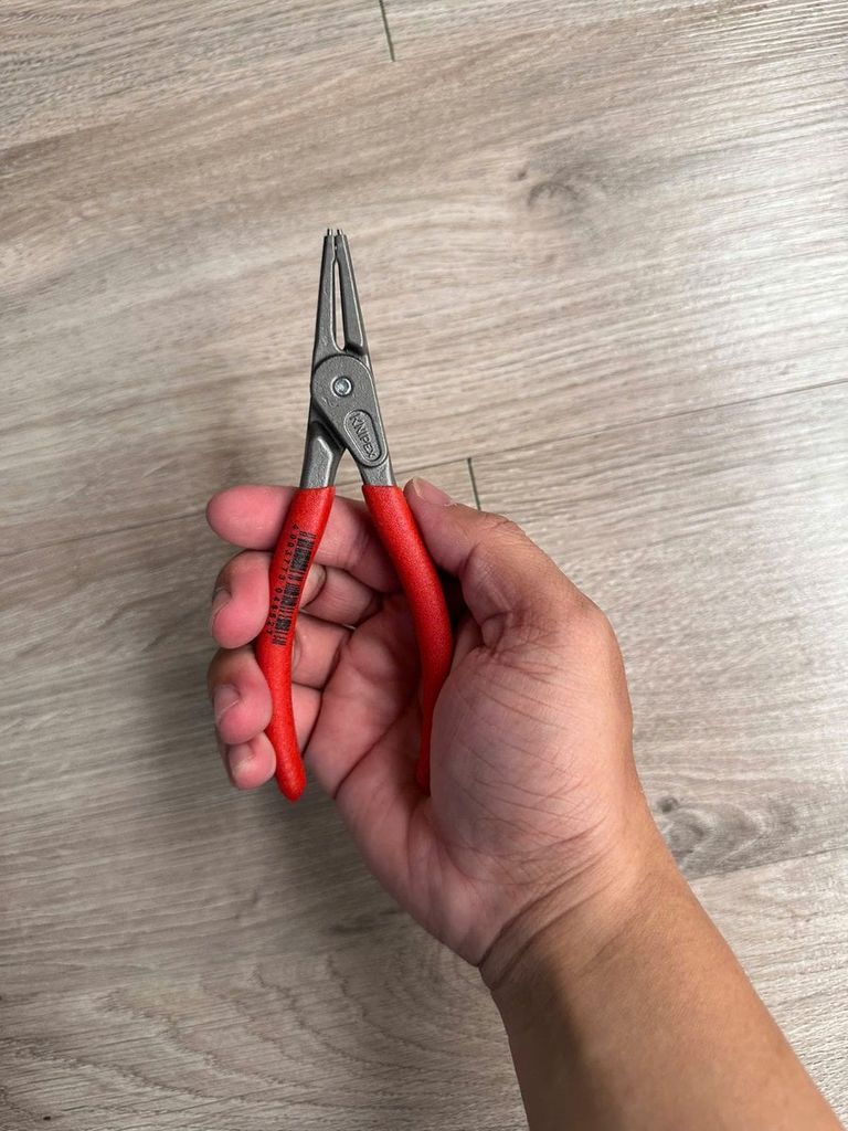 Kìm mở phe trong mũi thẳng Knipex 48 11 J1