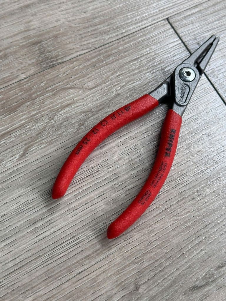 Kìm mở phe trong mũi thẳng Knipex 48 11 J1