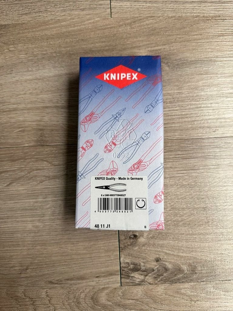 Kìm mở phe trong mũi thẳng Knipex 48 11 J1