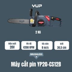 20V MÁY CƯA XÍCH 12inch 8.0Ah Jiangsu YUP YP20 CS12B-THAN