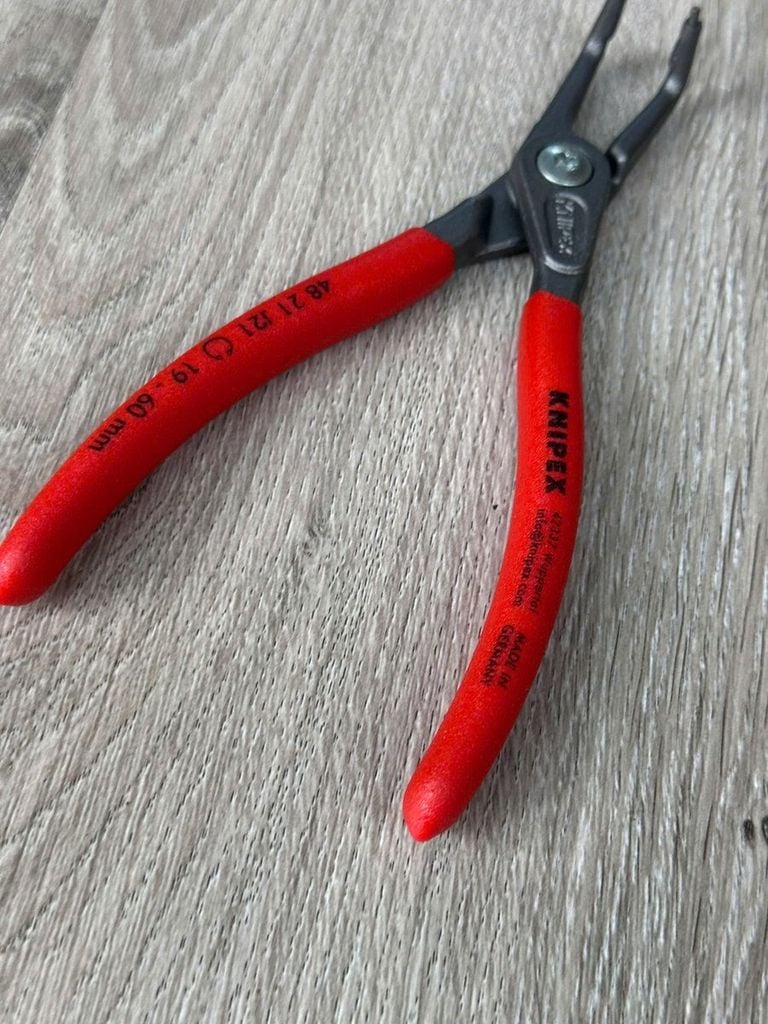 Kìm mở phe Ø 19–60 mm mũi cong 90° Knipex 48 21 J21