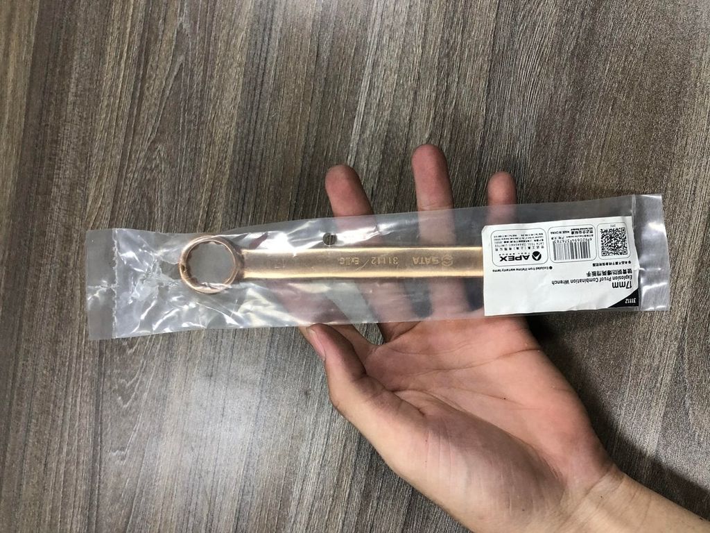 Cờ lê vòng miệng chống cháy nổ 17mm SATA 31112