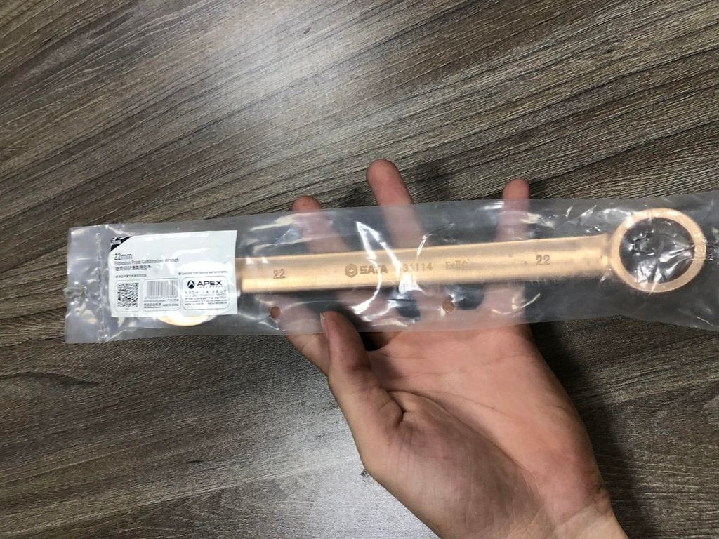 Cờ lê vòng miệng chống cháy nổ 22mm SATA 31114