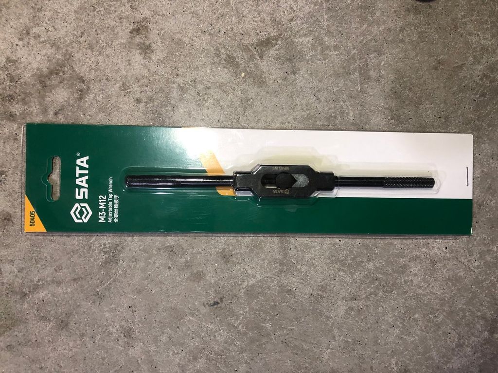 Tay vặn kẹp mũi taro đầu vuông cỡ mũi M3-M12 SATA 50405