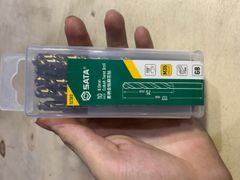 Bộ 10 mũi khoan chuôi tròn 8mm SATA 52380