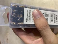 Bộ 10 mũi khoan chuôi tròn 8mm SATA 52380
