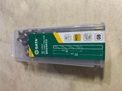 Bộ 10 mũi khoan chuôi tròn 8mm SATA 52380