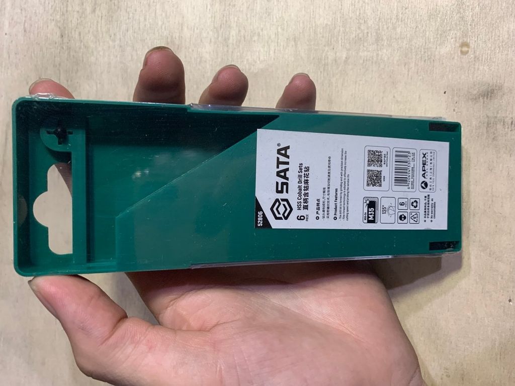 Bộ mũi khoan xoắn bộ 6 cái SATA 52806