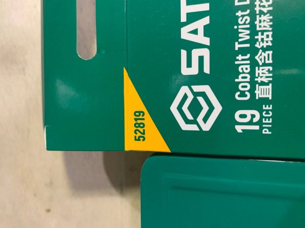 Bộ mũi khoan xoắn bộ 19 cái SATA 52819