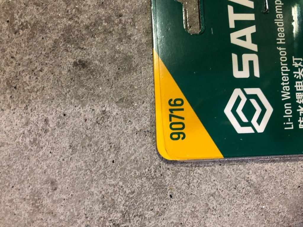 Đèn pin đội đầu 150lm SATA 90716