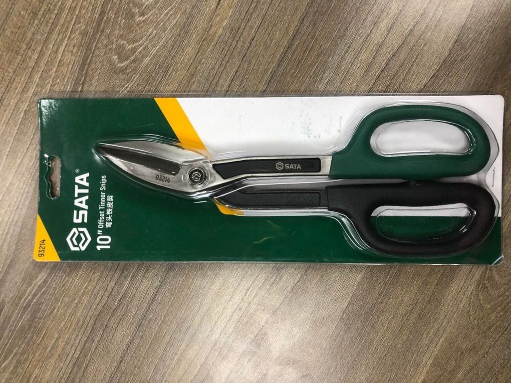 Kéo cắt tôn mũi cong 10 inch SATA 93214