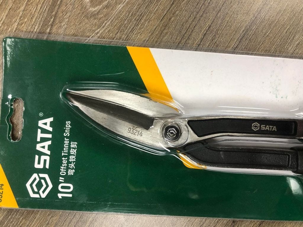 Kéo cắt tôn mũi cong 10 inch SATA 93214