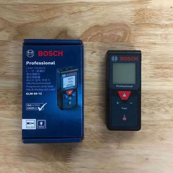 Máy đo khoảng cách laze GLM 40-12 BOSCH MÁY 06010729K1