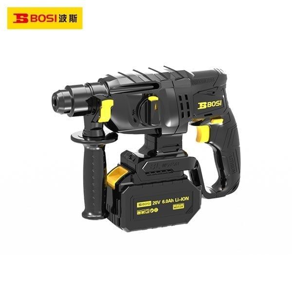 Máy khoan búa không dây không chổi than dùng pin Li-ion 20V BOSI BS665501A BOSI MÁY