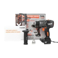 Máy khoan pin HUKAN G3-F200LUX - Động cơ không chổi than, lực siết 200N.m, pin 21V