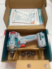 Máy siết buloong không chổi than Total TIWLI20451 - Pin Lithium-Ion 20V, Mô-men xoắn 405Nm