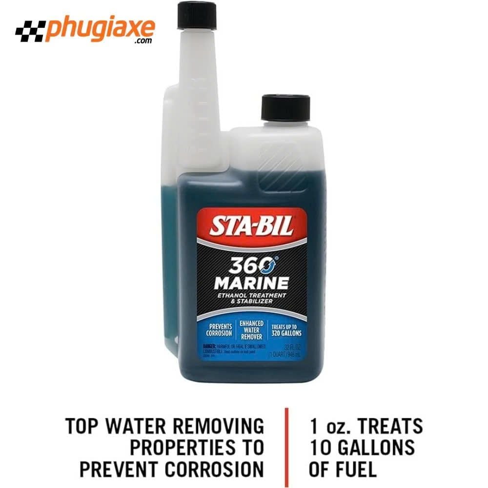 Phụ Gia Xăng E10 Sta Bil 360 Marine 946ml