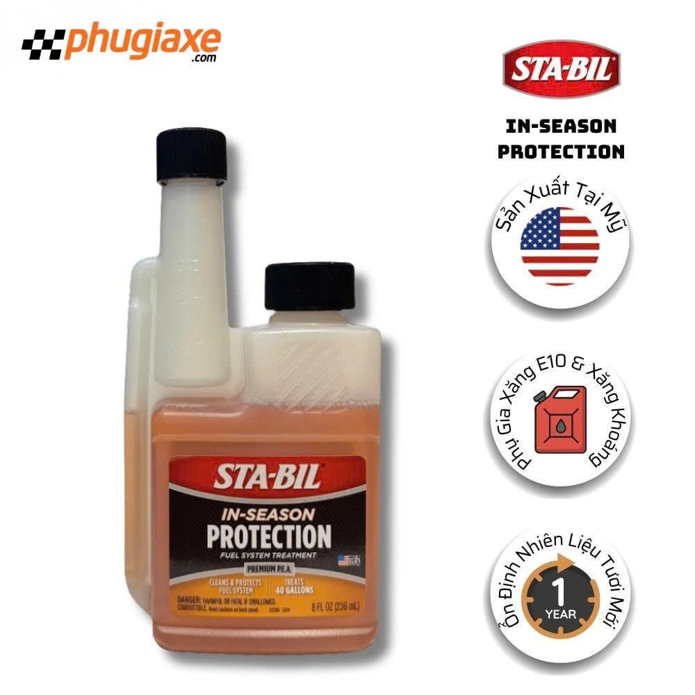 Phụ Gia Xăng E10 Sta Bil Protection 236ml
