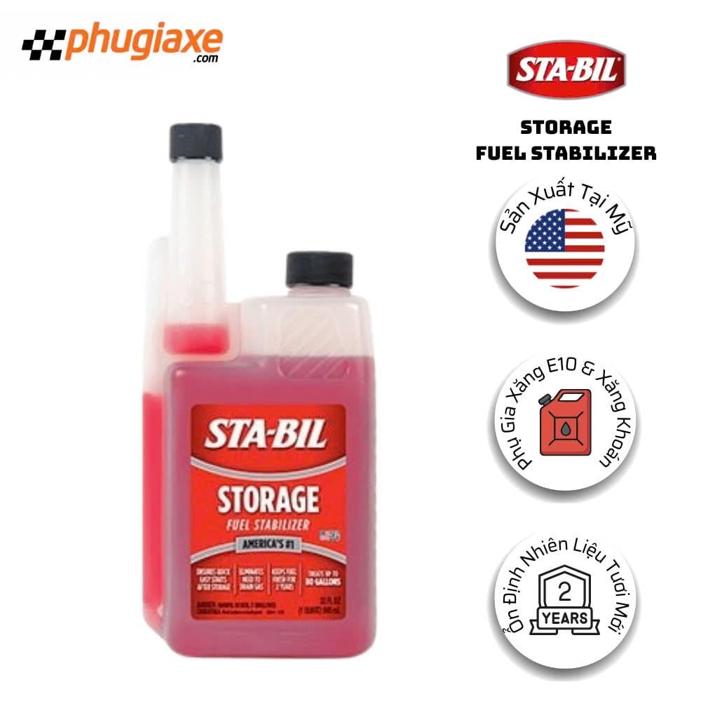 Phụ Gia Xăng E10 Sta Bil Storage 236ml
