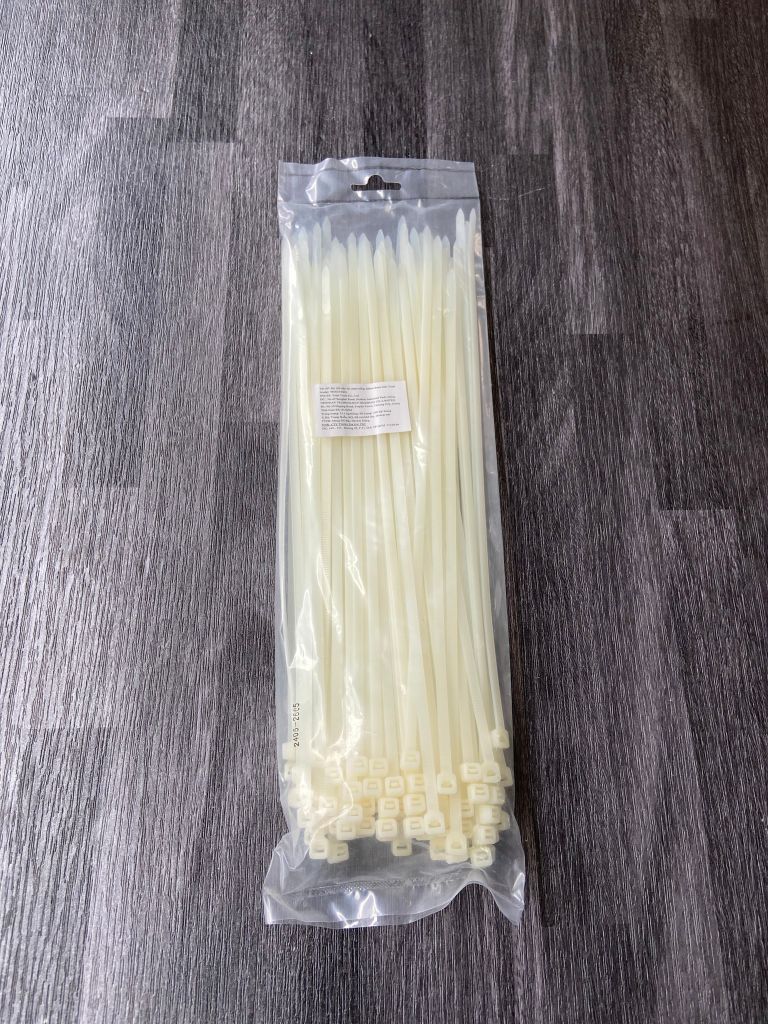 Bộ 100 dây rút nhựa trắng 300x4.8mm Total THTCT3001