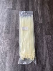 Bộ 100 dây rút nhựa trắng 300x4.8mm Total THTCT3001