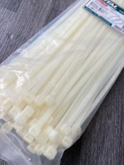 Bộ 100 dây rút nhựa trắng 300x4.8mm Total THTCT3001