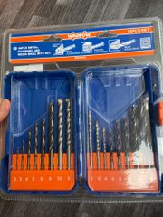 Bộ 16 mũi khoan kim loại, bê tông và gỗ WADFLOW WMJ6516