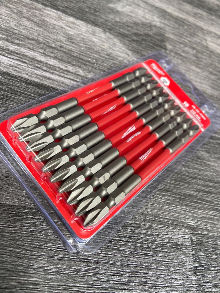 Đầu vặn vít dài (PH2-110mm) (bộ 10 mũi) MILWAUKEE 48-32-4364D