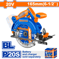 Máy cưa đĩa tròn dùng Pin 20V Wadfow WLWP5520 (Chưa Pin & Sạc)