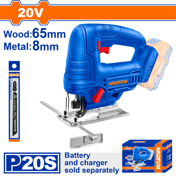 Máy cưa lọng dùng pin 20V Wadfow WLS1565 (Chưa pin & sạc)