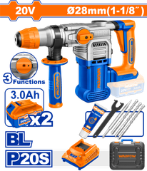 Máy khoan đục dùng pin 20V-28mmWadfow WLM1B282