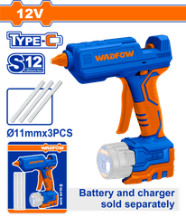 Súng bắn keo dùng pin 12V Wadfow WLU1412 (Chưa Pin & Sạc)