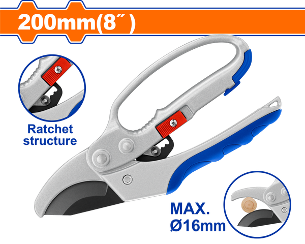 Kéo cắt tỉa cành tay cầm nhôm 200mm(8